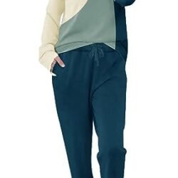 ETCYY Women's Two-Piece Lounge Sets: Comfortable Athletic Tracksuits