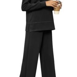 Women's Lounge Sets: Cozy Sweatshirt and Wide Leg Tracksuit