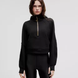 Scuba Oversized Half-Zip Hoodie