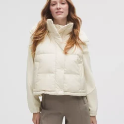 Wunder Puff 600-Down-Fill Cropped Vest