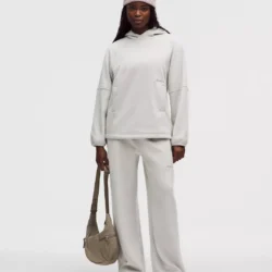 Plush Velour Mid-Rise Pant